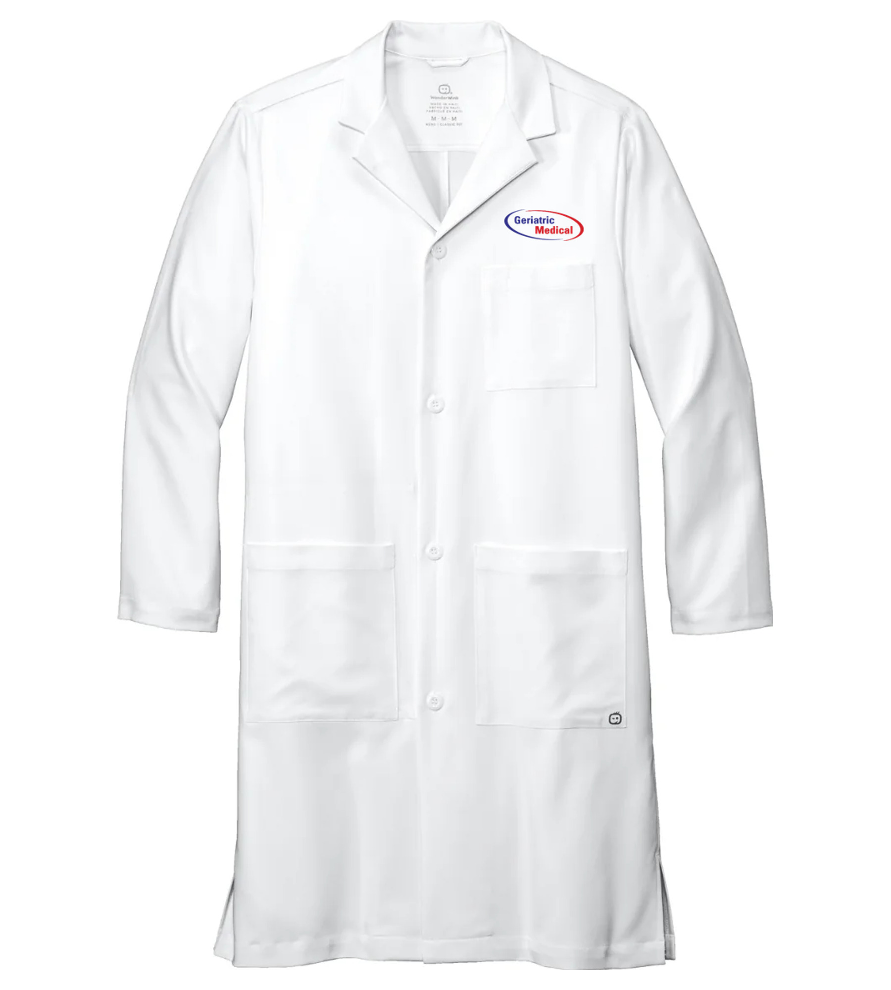 Wink Men's Long Lab Coat